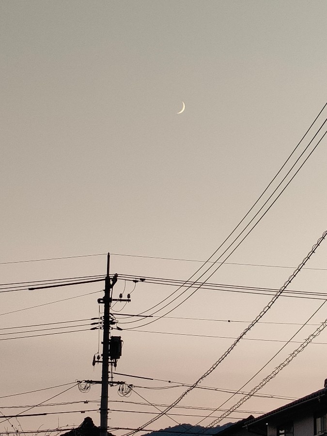 9/29　三日月🌙