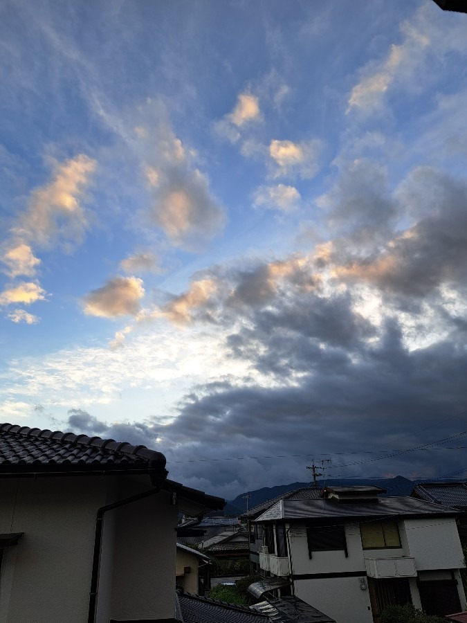 6時頃の夕空