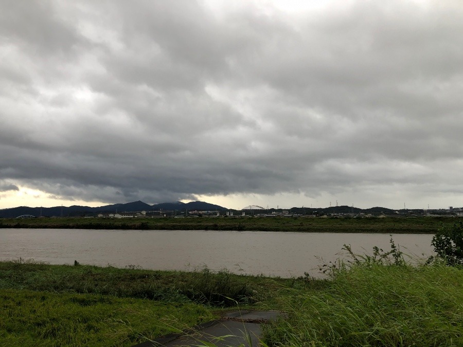 台風の爪痕