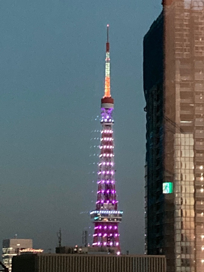 今日の夜景❣️