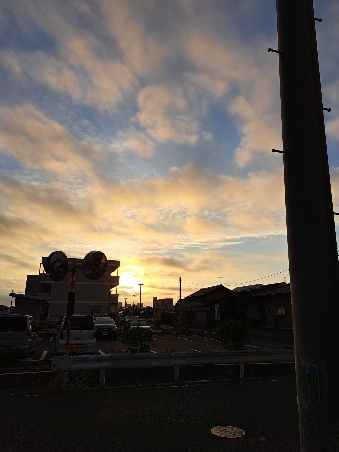 9/12　今朝の空