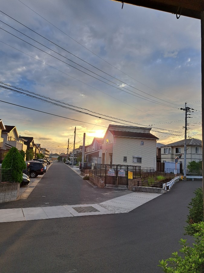 9/8　今朝の空