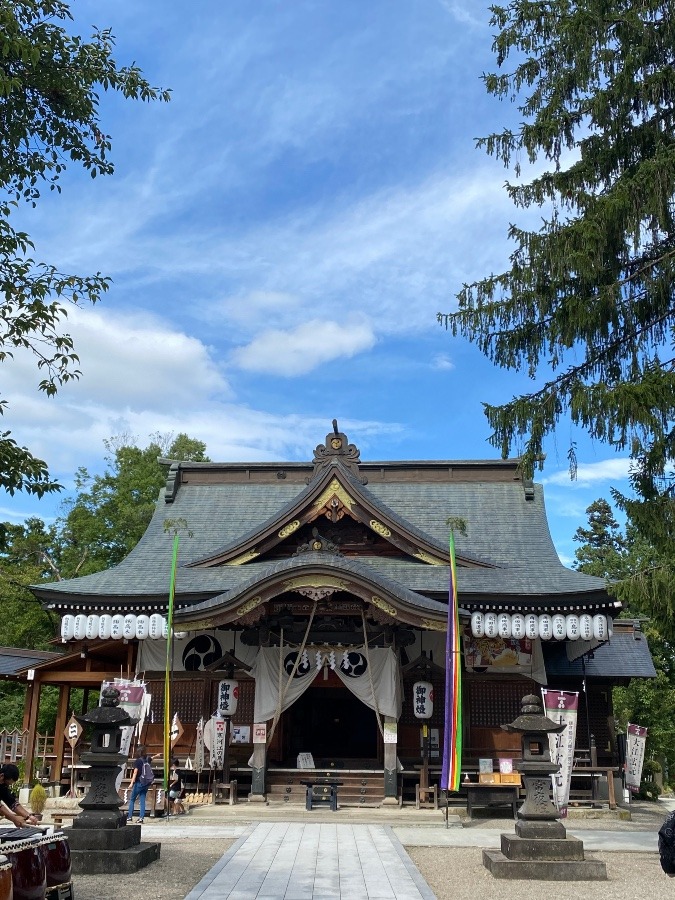 寒河江八幡宮例大祭⛩⛩⛩