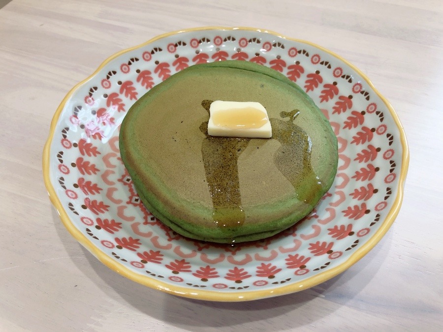 抹茶ホットケーキ♪