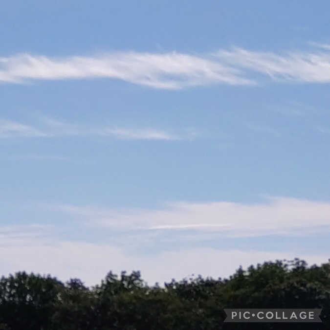 今朝の空