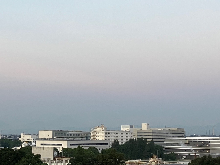 今朝の富士山