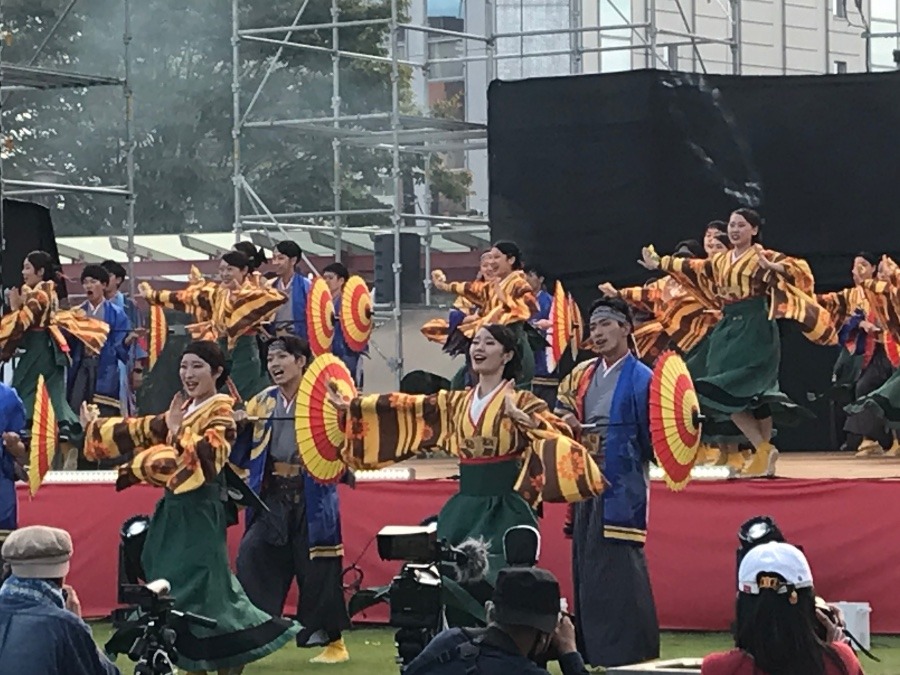 3年ぶりの富山祭でYOSAKOI❣️