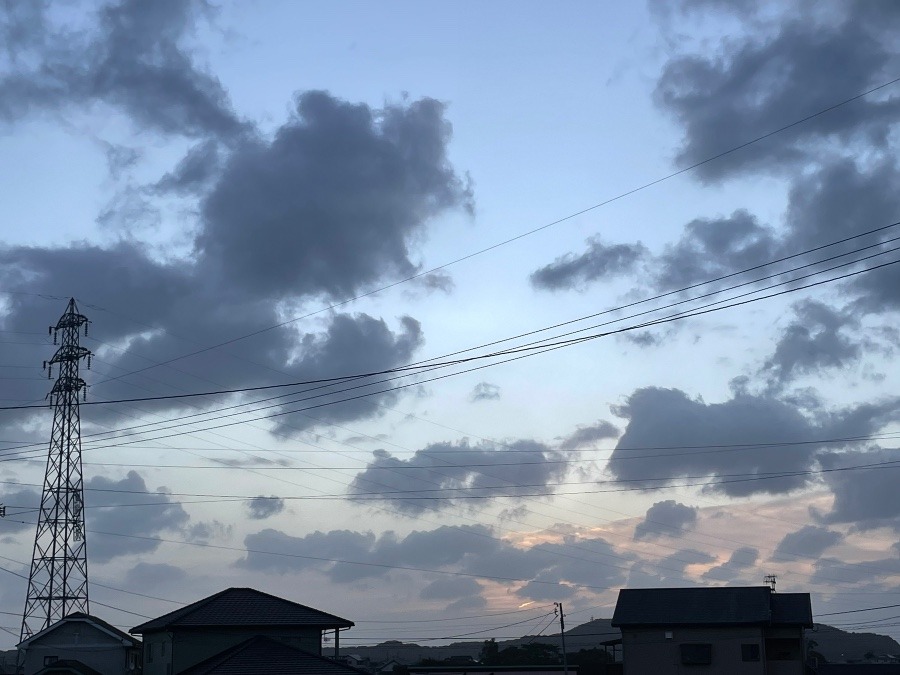 今の空