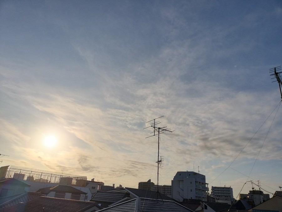 9月27日朝の空