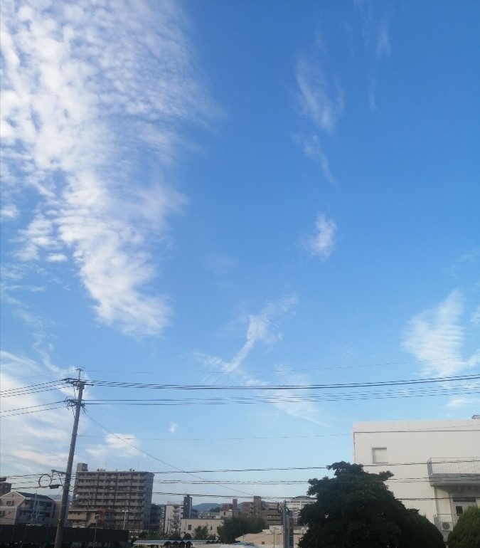 今日の空－9月8日