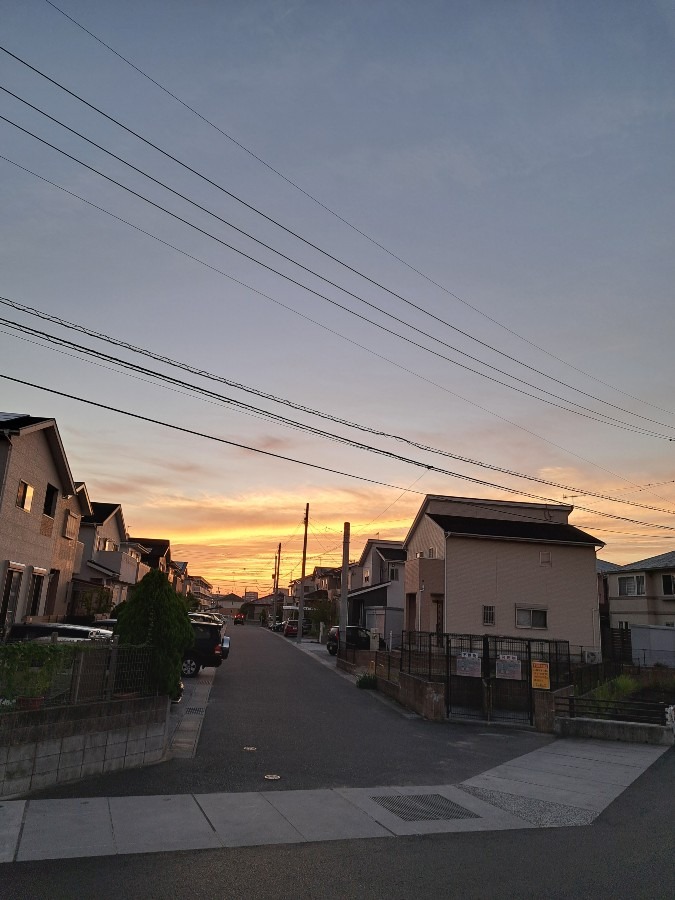 朝の風景　6時まえ