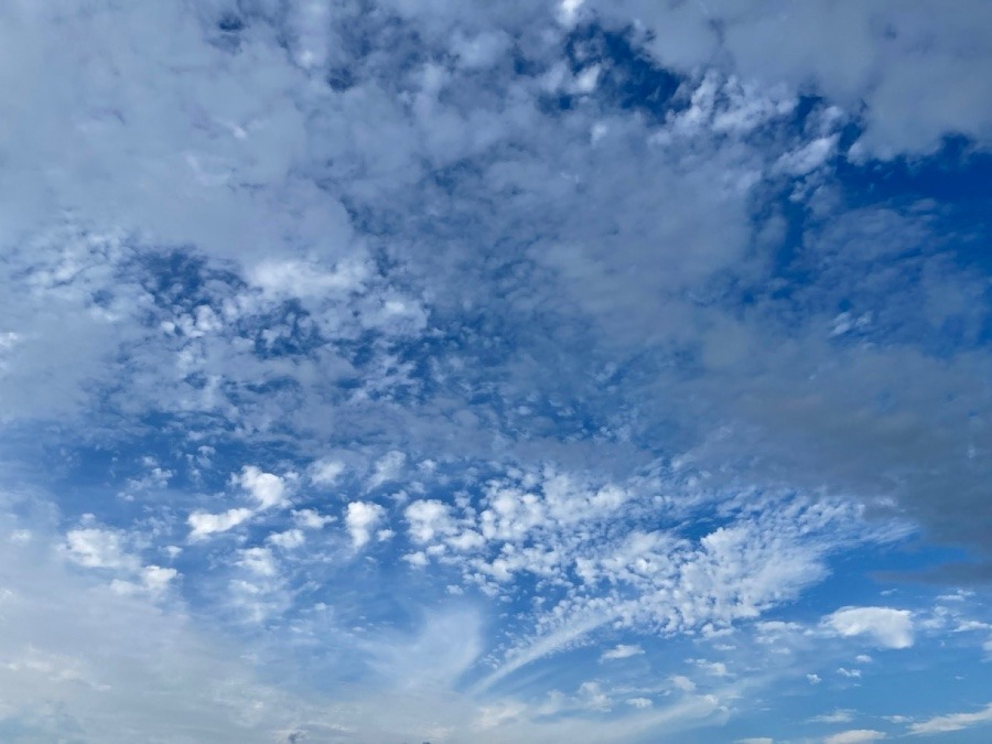 夕方の空　17時