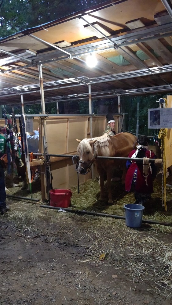 ⛩️寒河江八幡宮 流鏑馬終え🐎