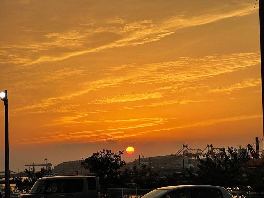 夕方の空 5時半