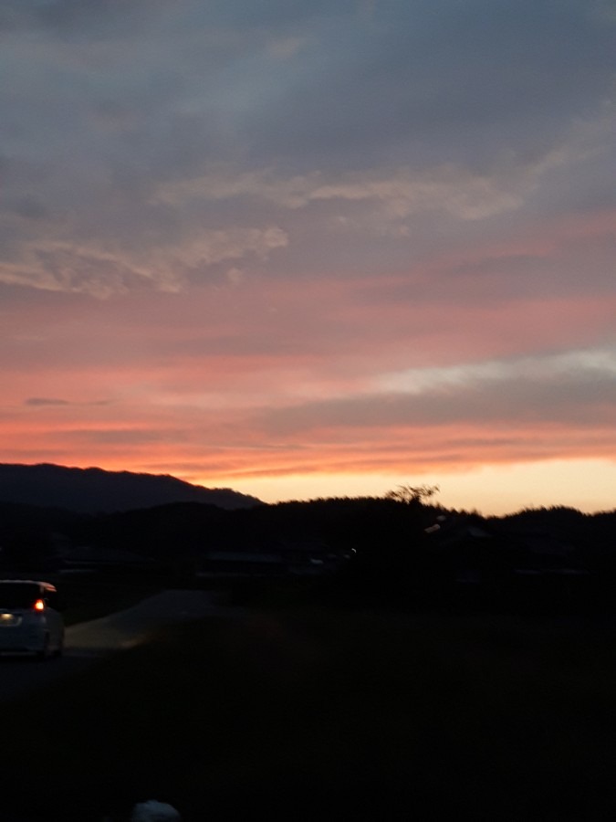 夕方6時の空