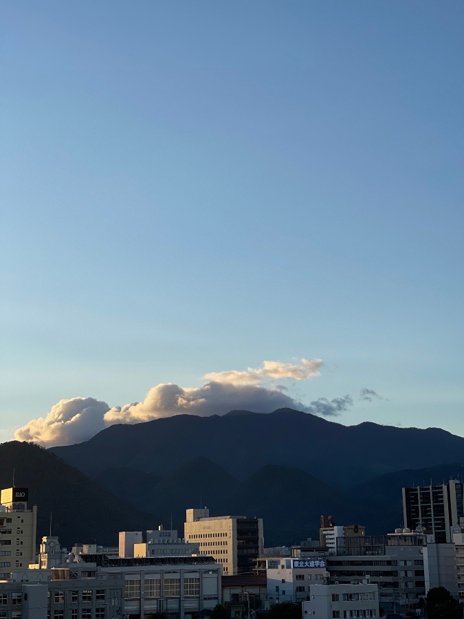 今朝の空