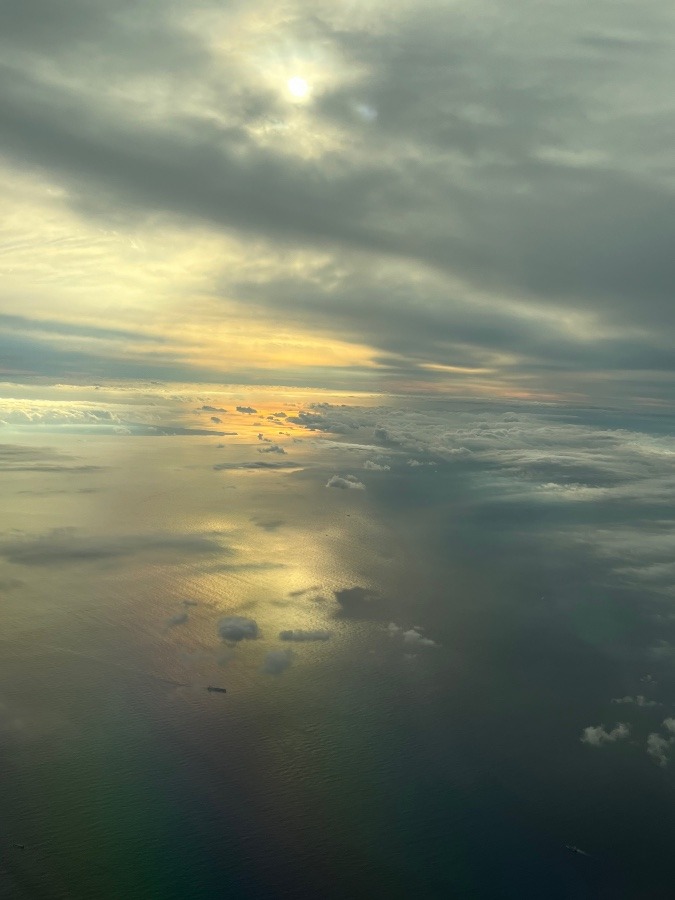 昨日の夕空