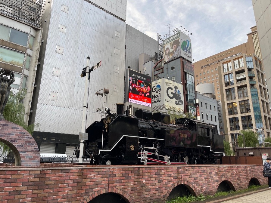 新橋駅といえば。