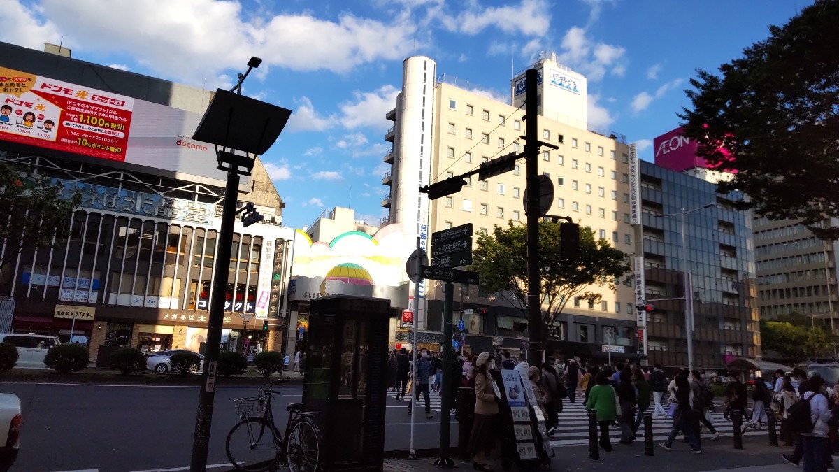 土曜日の仙台街中！