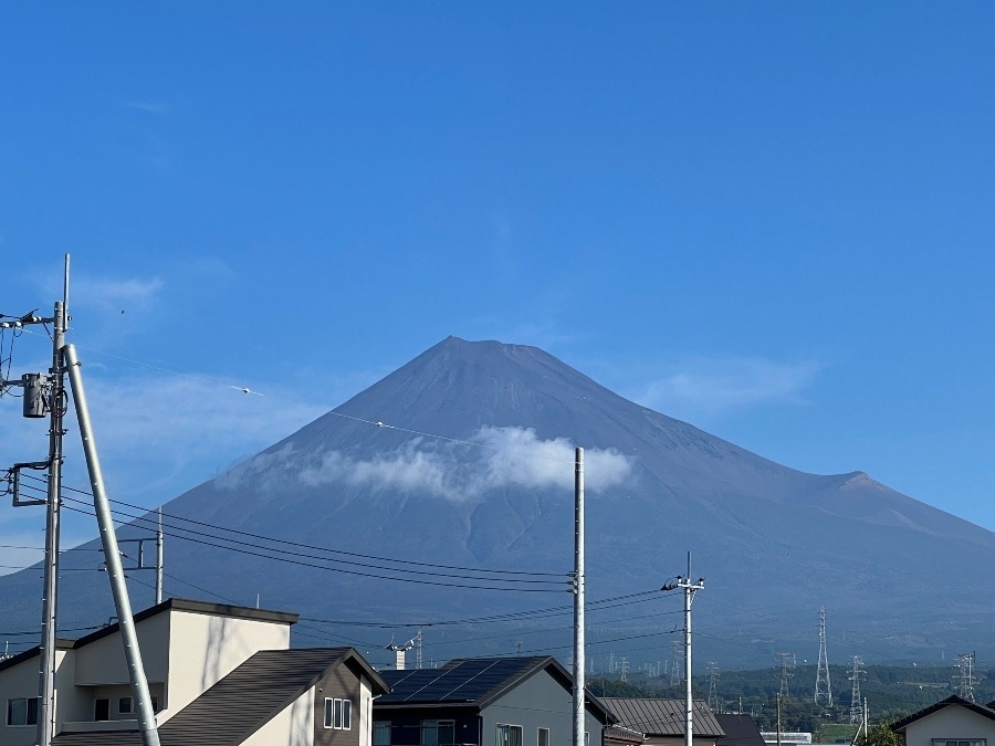 今日も快晴　富士山