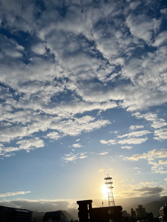 今朝の空  2