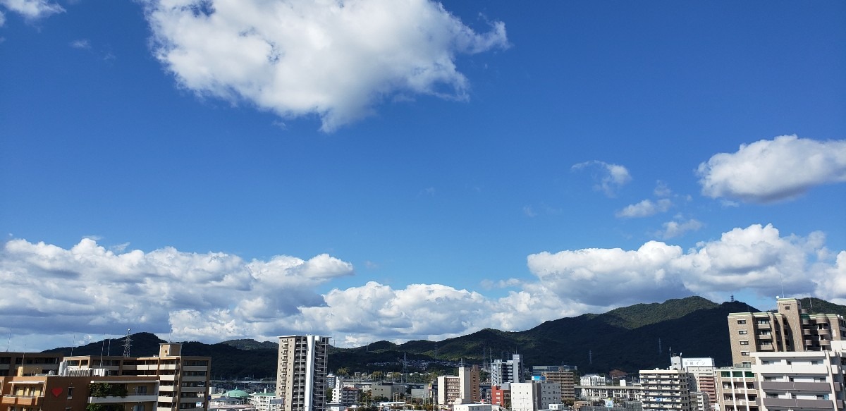 秋の空☁️