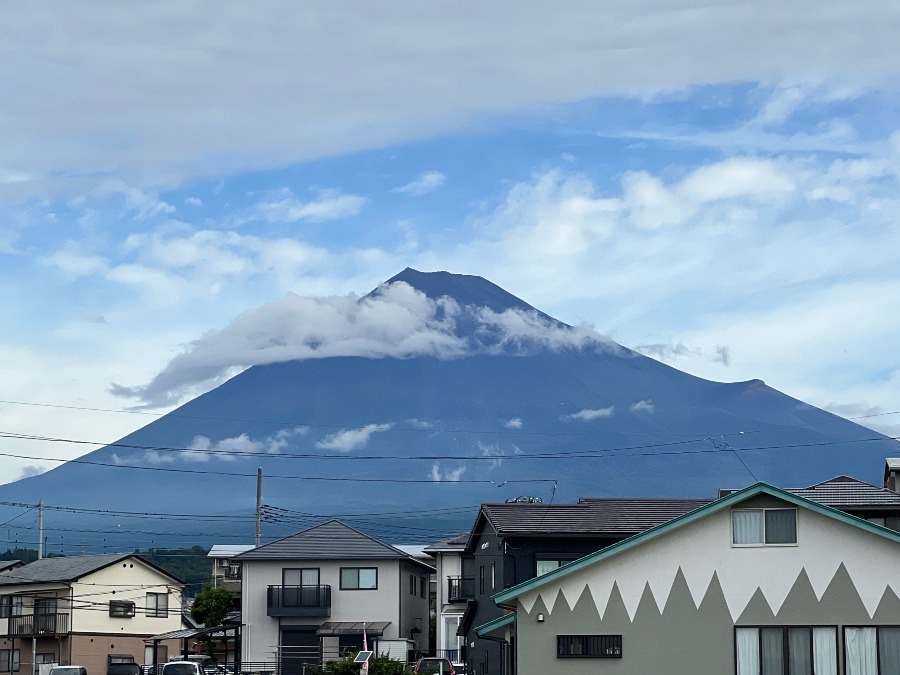 今朝の富士山