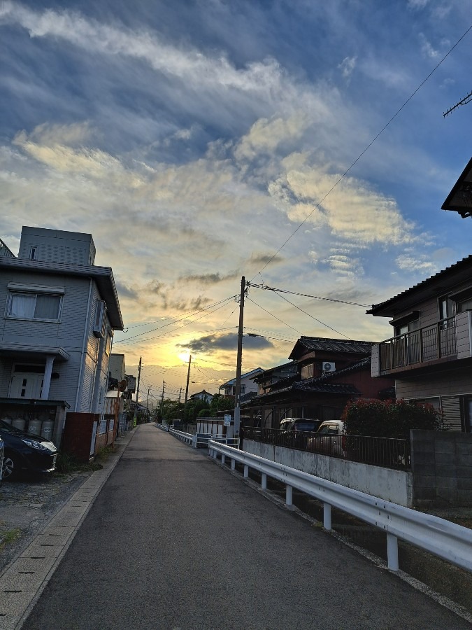 10/6　　夕空