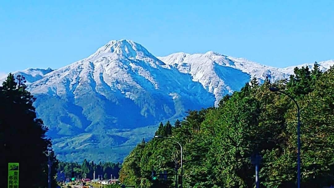 一年前の妙高山