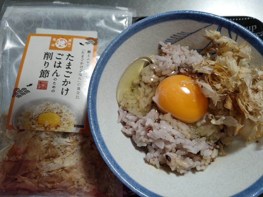 卵かけご飯のための削り節