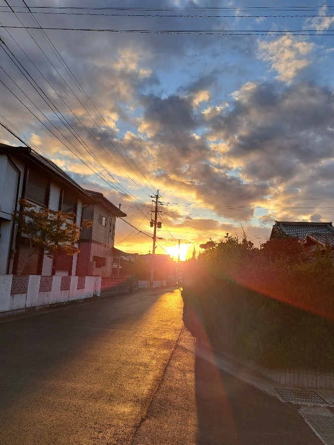 10/25　夕空