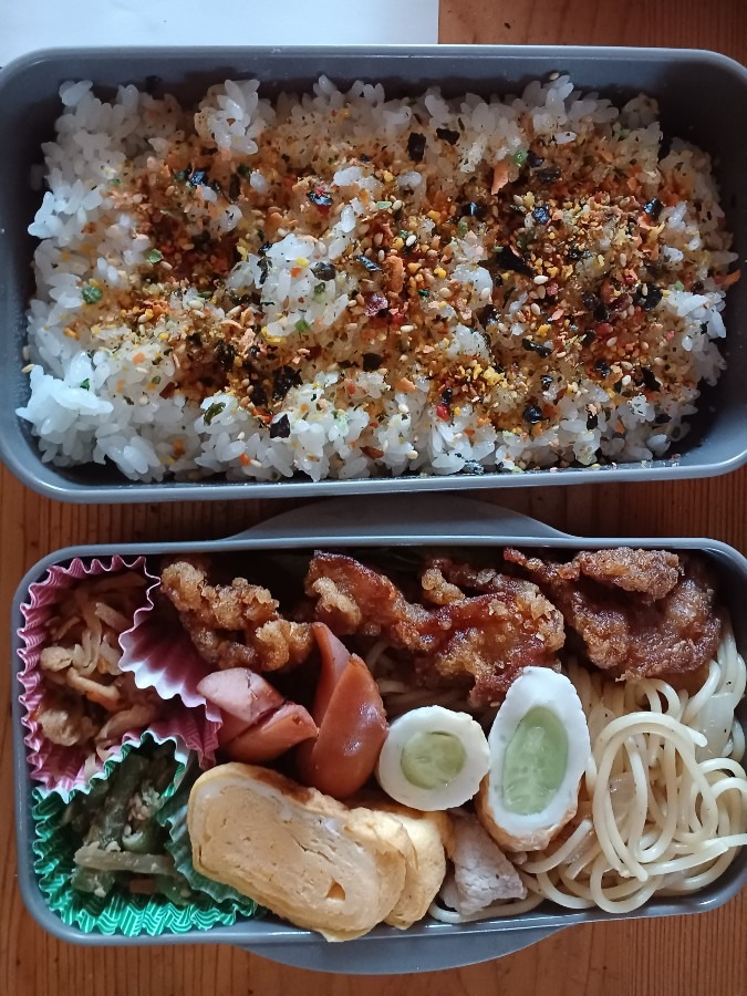 息子が忘れて行った弁当( ⑉¯ ꇴ ¯⑉ )