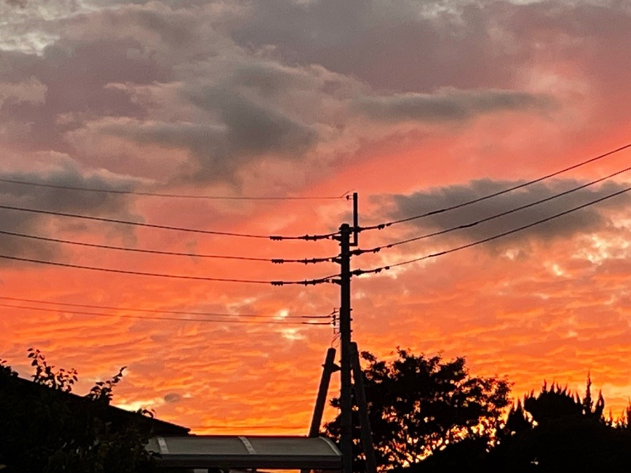 今の空