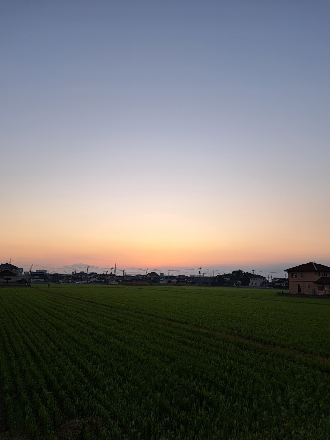 日の出まえ