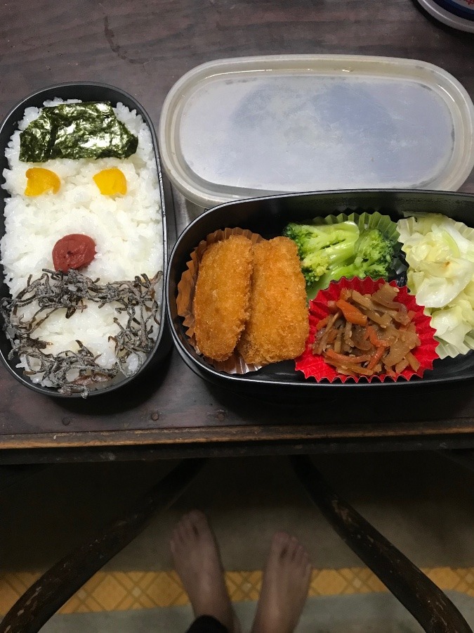 今日のお弁当……