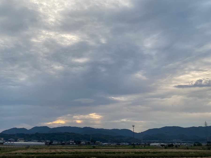 今朝の空　10/22