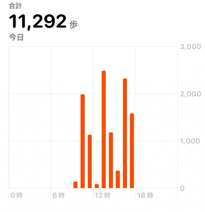 11292歩　ウォーキング11/21