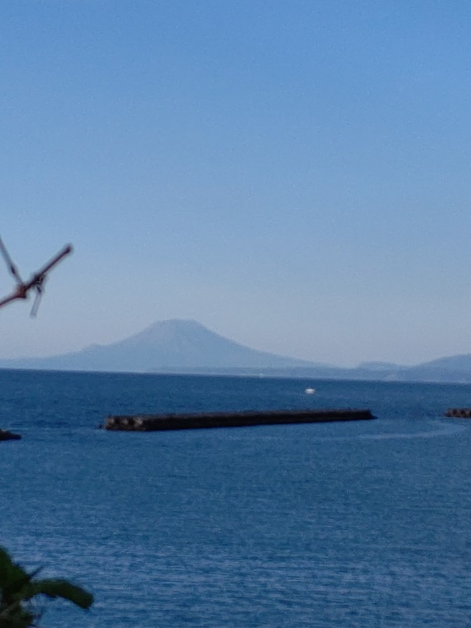 桜島🌋昨日の昼