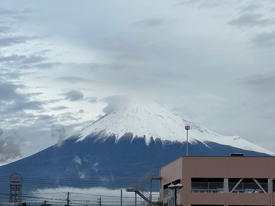 富士山雪です