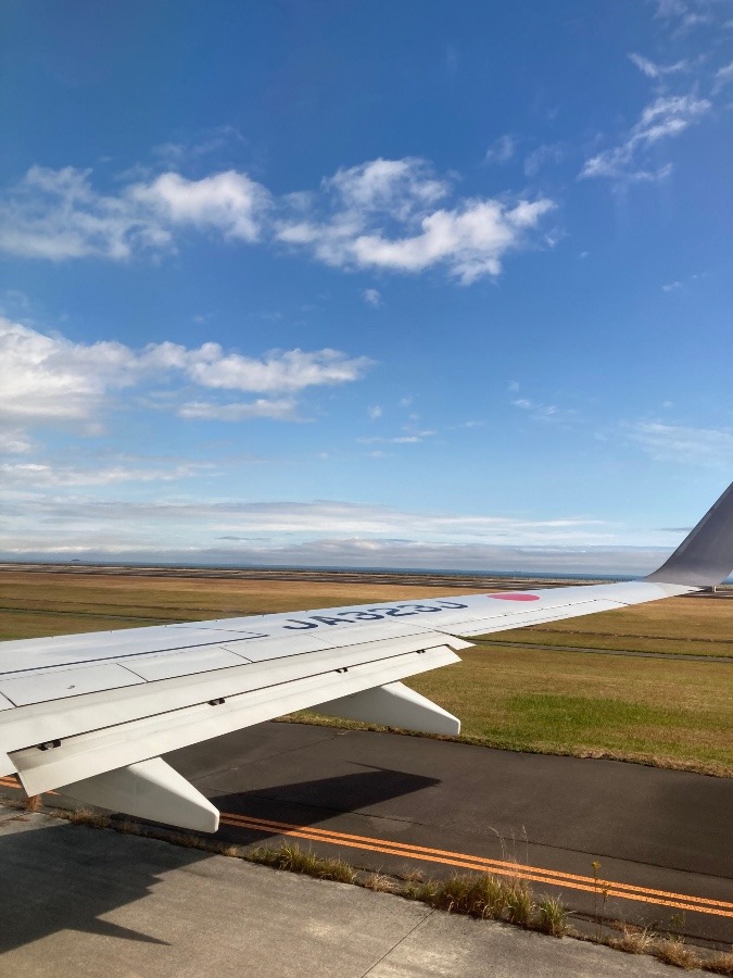 大分空港に着いた〜✨