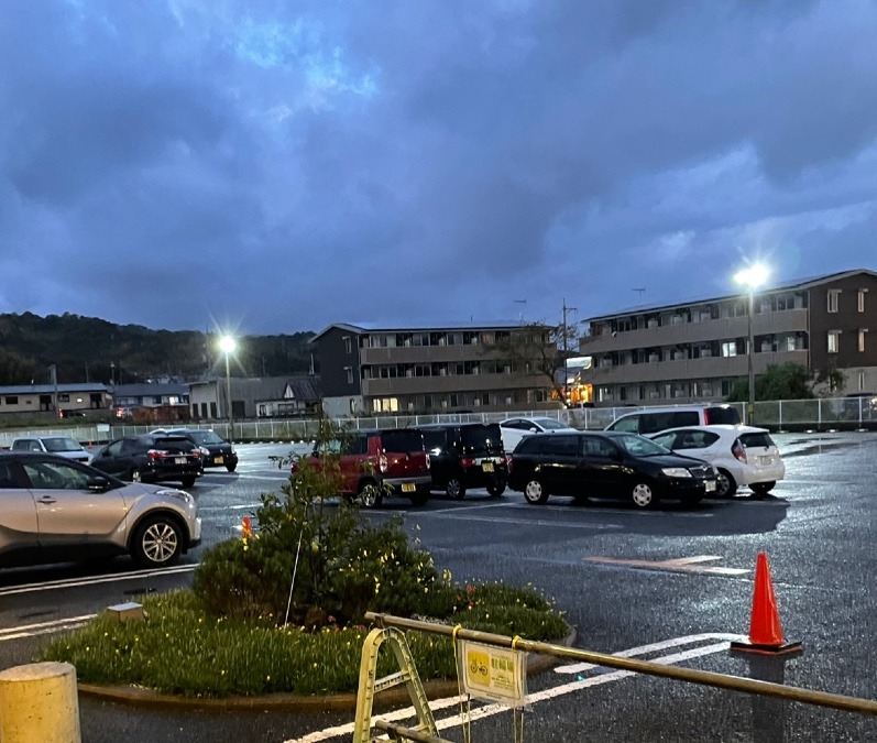 あらっ！雨が降ってる