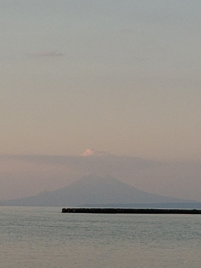 夕方の桜島🌞🌇