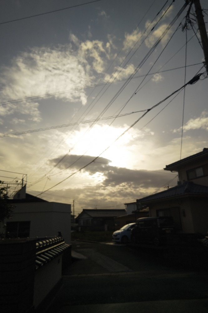 今朝空☁️