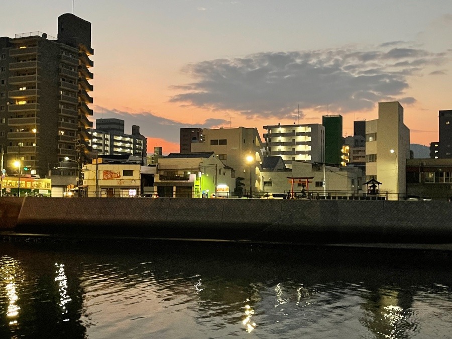 今日の広島の夕やけ🥰