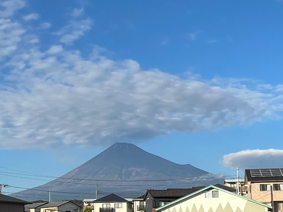 富士山と雲