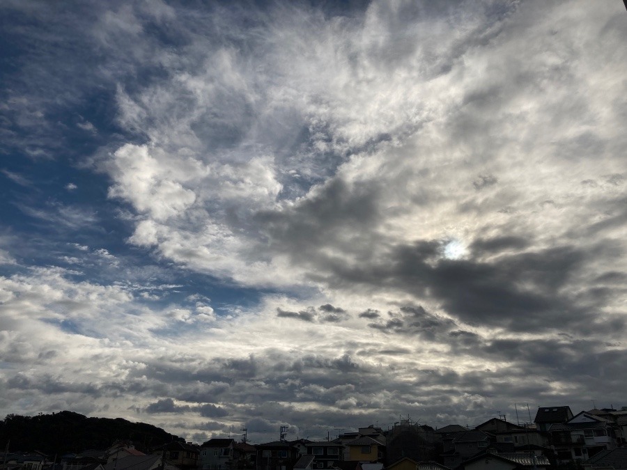 今日の空