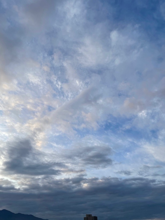 今朝の空  3