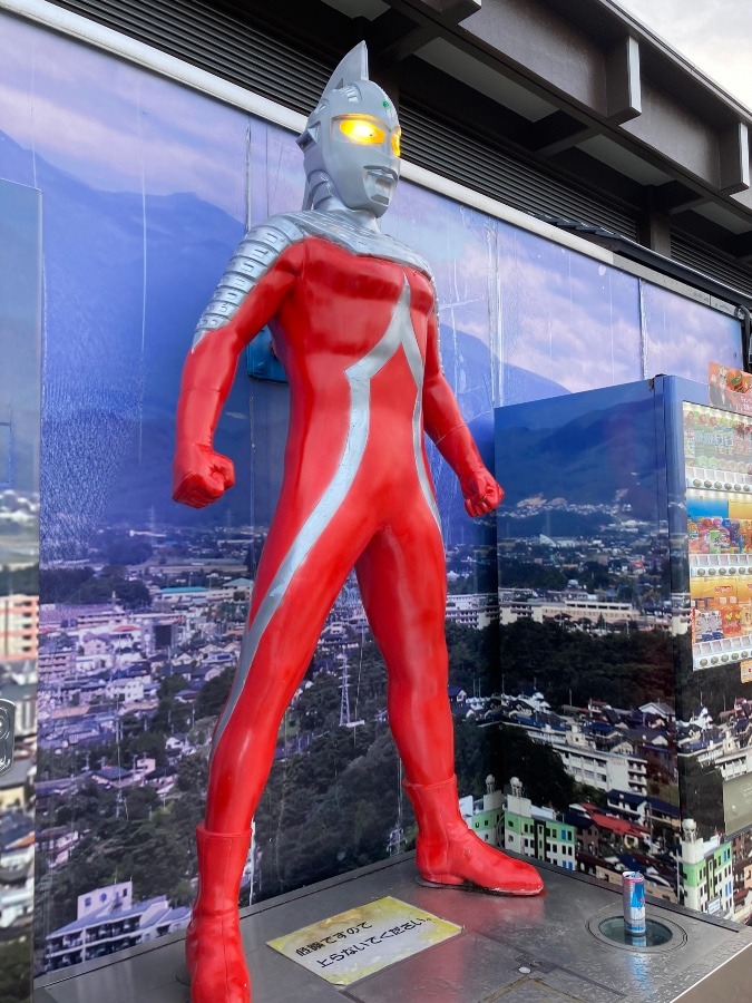 ウルトラマンに出会いました❣️