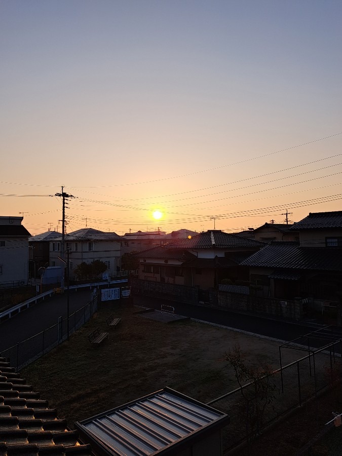 おはよう☀️太陽さん