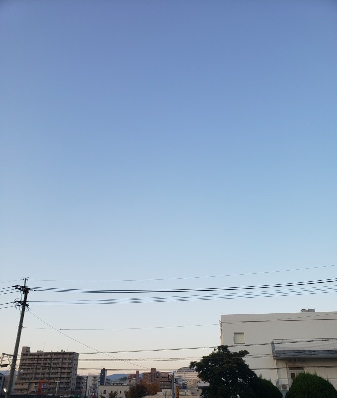 今日の空－11月10日